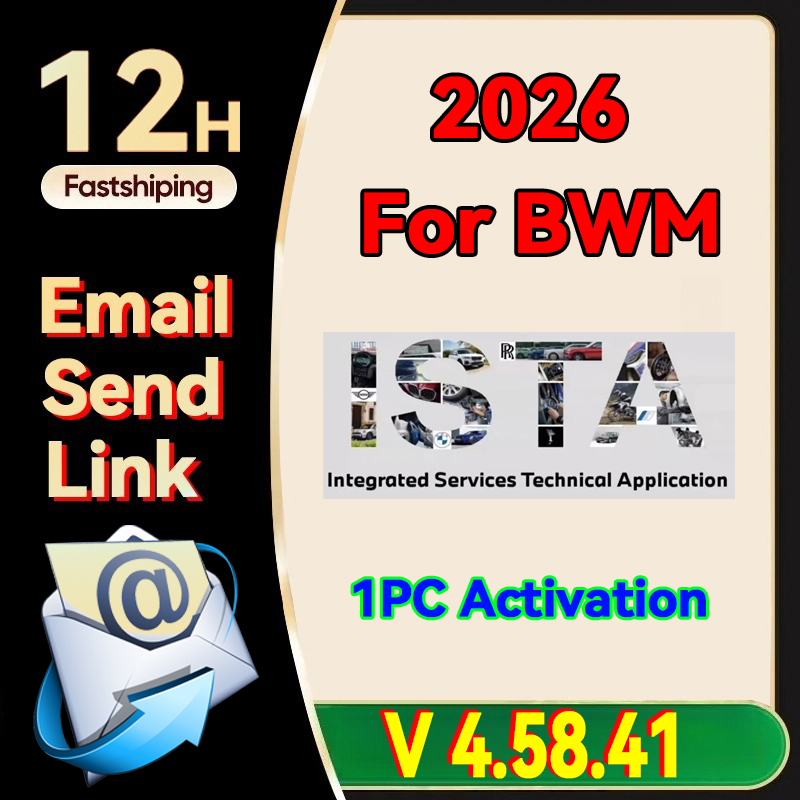 Interior Design Software - ซอฟต์แวร์วินิจฉัยเต็มรูปแบบสำหรับ BMW ISTA Plus ปี 2026