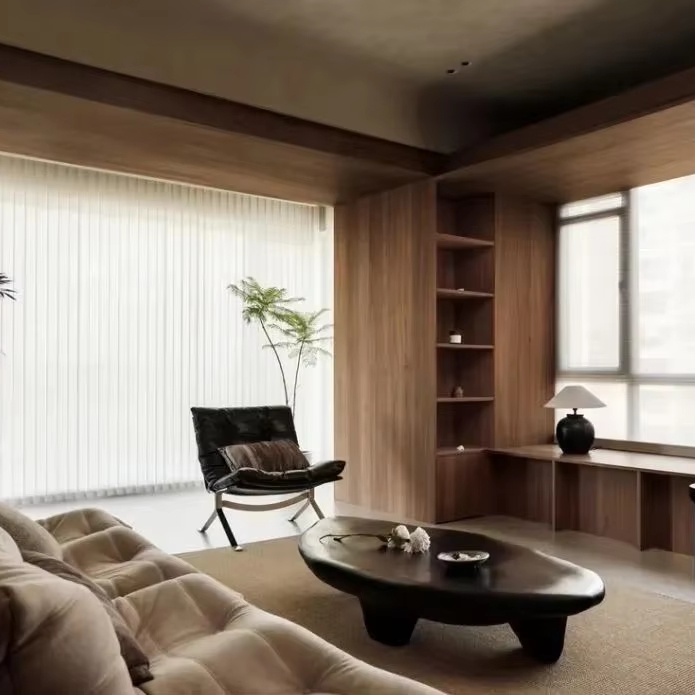 Interior Design Online Free - บริการออกแบบตกแต่งภายในสไตล์ญี่ปุ่นแบบซานไห่ แบบพื้นไม้ ภาพจำลอง 3 มิติ แบบก่อสร้างบ้าน