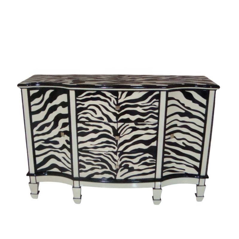 ตู้ครัวลายม้าลาย ตู้ข้างลายสัต - Interior Design Monochrome บทวิจารณ์และราคา