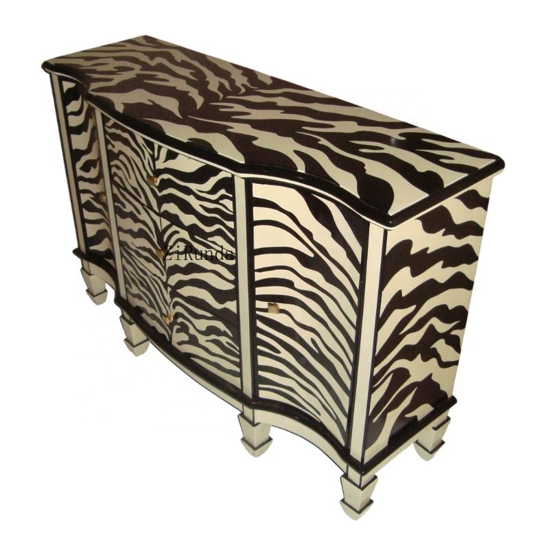 ตู้ครัวลายม้าลาย ตู้ข้างลายสัต - Interior Design Monochrome บทวิจารณ์และราคา