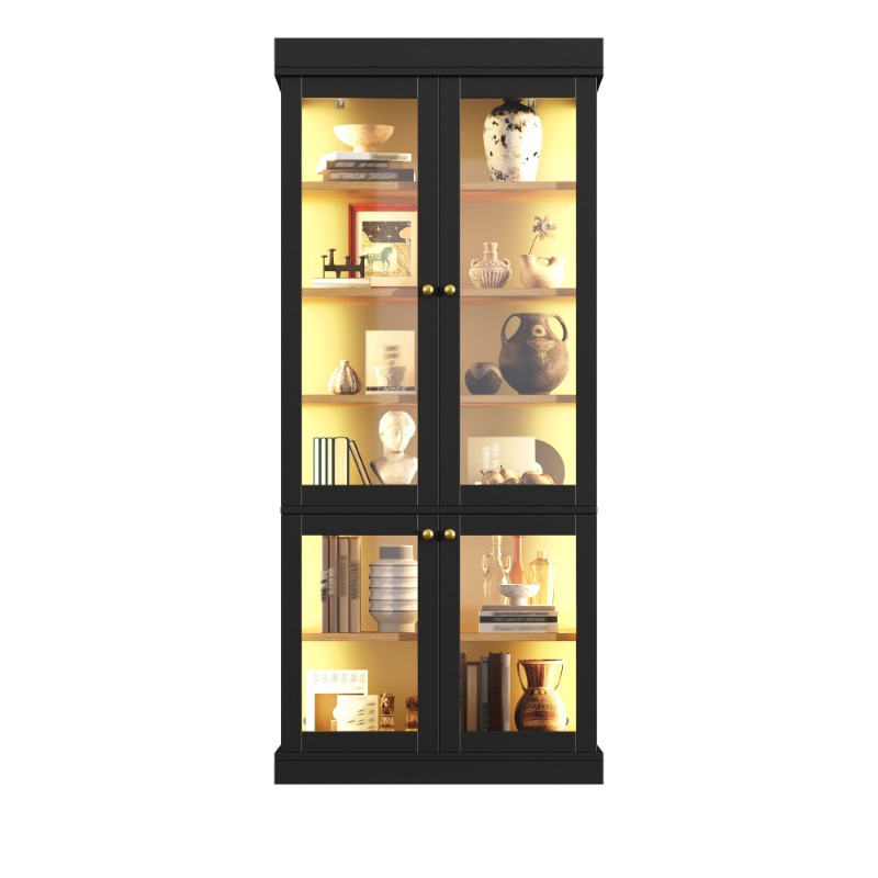 ตู้โชว์กระจกแบบตั้งพื้นทันสมัย - Interior Design Lighting Layout บทวิจารณ์และราคา