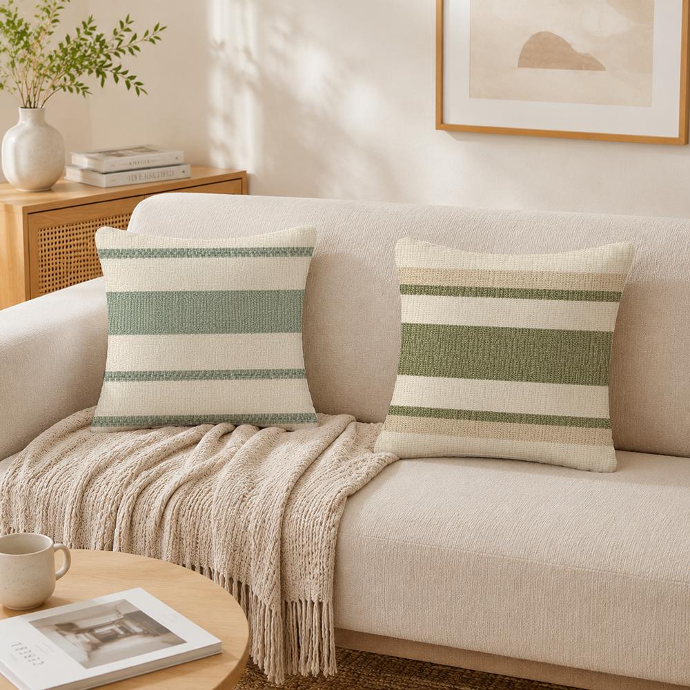 ปลอกหมอนอิงลายทางธรรมชาติ ปลอก - Textured Throw Natural บทวิจารณ์และราคา