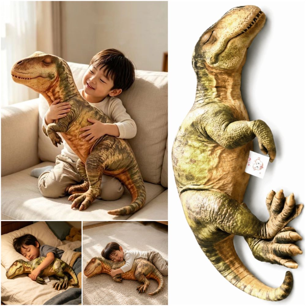 หมอนไดโนเสาร์ดีไซน์ 3 มิติ รูป - Textured Throw Natural บทวิจารณ์และราคา