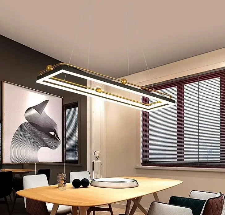 โคมไฟระย้า LED ทรงวงกลมทันสมัย - Interior Design Online Free บทวิจารณ์และราคา